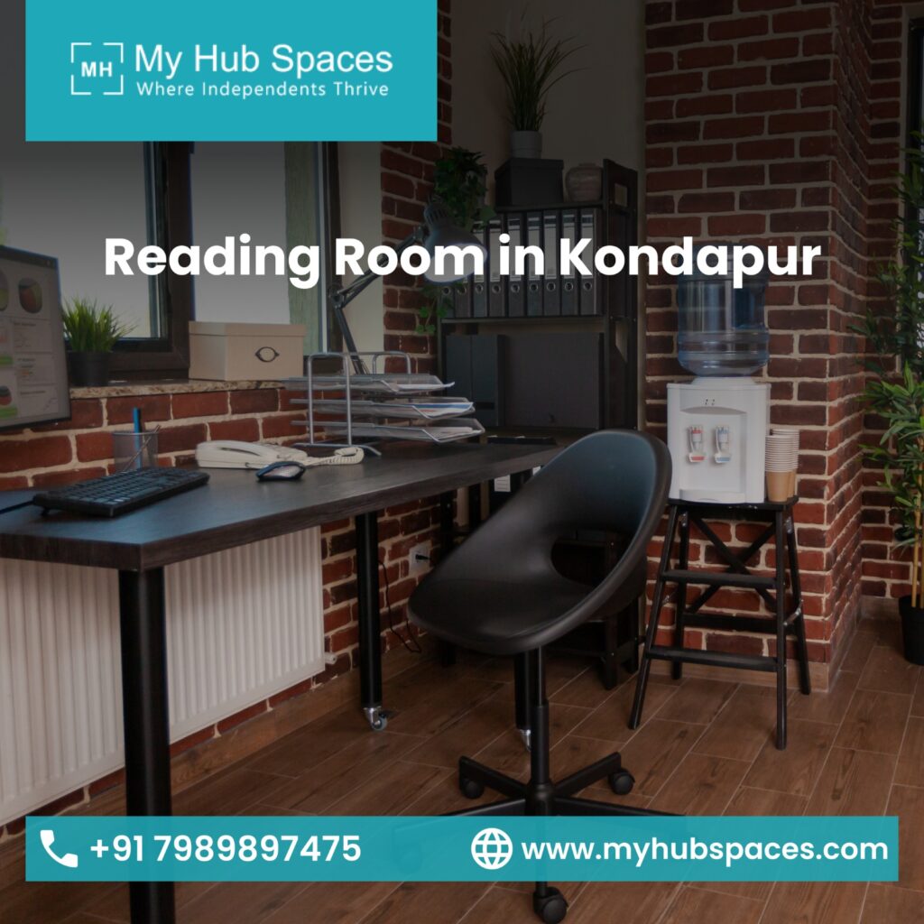 Reading Room in Kondapur – The Perfect Study Space for Focus and Productivity