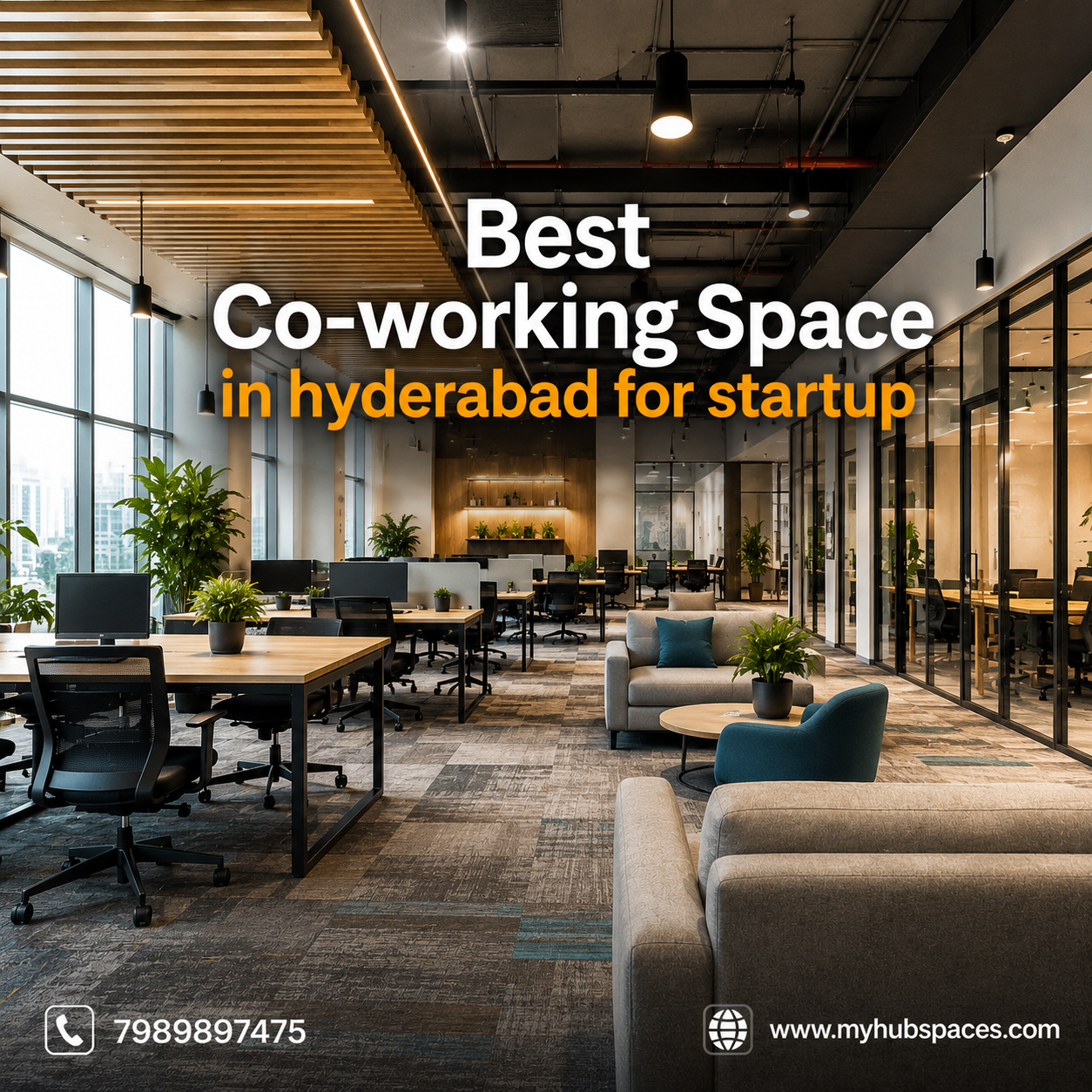 Best Co-Working space in Hyderabad for startups